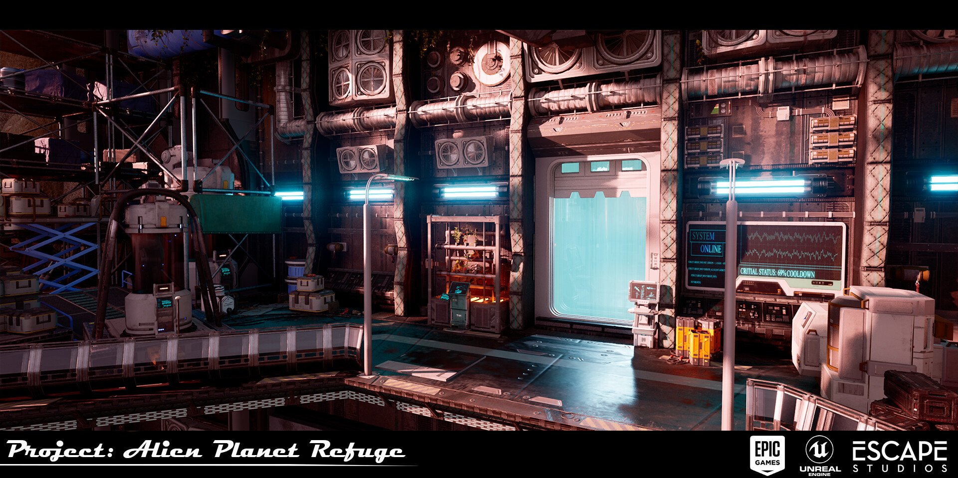 Alien Planet Environment